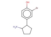 4-(2-AMINOCYCLOPENTYL)-2-<span class='lighter'>BROMOPHENOL</span>