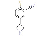 5-(AZETIDIN-3-YL)-<span class='lighter'>2-FLUOROBENZONITRILE</span>