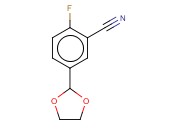 5-(1,3-DIOXOLAN-2-YL)-<span class='lighter'>2-FLUOROBENZONITRILE</span>