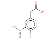 3-NITRO-4-<span class='lighter'>FLUOROPHENYLACETIC</span> ACID