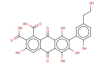 紫胶色<span class='lighter'>酸</span>B