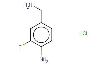 4-AMINO-3-<span class='lighter'>FLUOROBENZYLAMINE</span> HYDROCHLORIDE