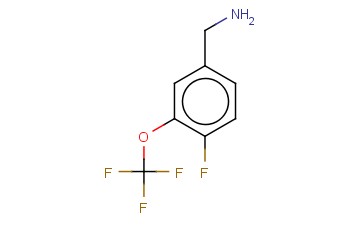 4-FLUORO-3-(TRIFLUOROMETHOXY)BENZYLAMINE