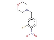 4-(3-氟-4-硝苄基)<span class='lighter'>吗</span><span class='lighter'>啉</span>