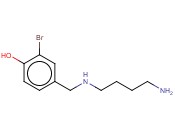 4-([(4-AMINOBUTYL)AMINO]METHYL)-2-<span class='lighter'>BROMOPHENOL</span>
