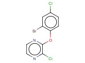 2-(2-BROMO-4-CHLOROPHENOXY)-3-<span class='lighter'>CHLOROPYRAZINE</span>