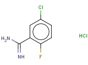 5-CHLORO-2-<span class='lighter'>FLUORO</span>-BENZAMIDINE <span class='lighter'>HYDROCHLORIDE</span>