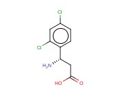 (S)-3-AMINO-3-(<span class='lighter'>2,4-DICHLORO</span>-PHENYL)-PROPIONIC ACID