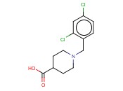 1-(<span class='lighter'>2,4</span>-Dichloro-benzyl)-piperidine-4-carboxylic acid
