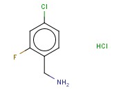 4-CHLORO-2-<span class='lighter'>FLUOROBENZYLAMINE</span> HCL