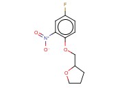 2-[(4-FLUORO-2-NITROPHENOXY)METHYL]<span class='lighter'>TETRAHYDROFURAN</span>