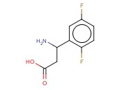 3-AMINO-3-(<span class='lighter'>2,5-DIFLUOROPHENYL</span>)PROPANOIC ACID