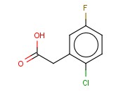 2-<span class='lighter'>CHLORO</span>-5-FLUOROPHENYLACETIC ACID