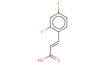 反-<span class='lighter'>2,4</span>-<span class='lighter'>二</span><span class='lighter'>氟</span><span class='lighter'>肉桂酸</span>