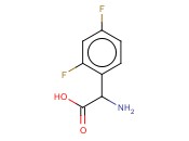 a-<span class='lighter'>Amino-2,4</span>-difluoro-benzeneacetic acid