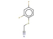 (2,4-二<span class='lighter'>氟</span><span class='lighter'>苯</span>硫基)乙<span class='lighter'>腈</span>