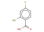苯甲酸,4-氟-2-<span class='lighter'>巯基</span>-