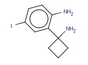2-(1-AMINOCYCLOBUTYL)-<span class='lighter'>4-IODOANILINE</span>
