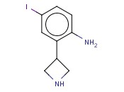 2-(AZETIDIN-3-YL)-<span class='lighter'>4-IODOANILINE</span>