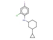 2-CHLORO-N-(3-CYCLOPROPYLCYCLOHEXYL)-<span class='lighter'>4-IODOANILINE</span>