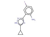 2-(5-CYCLOPROPYL-1H-1,2,4-TRIAZOL-3-YL)-<span class='lighter'>4-IODOANILINE</span>