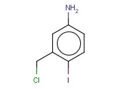 3-(CHLOROMETHYL)-<span class='lighter'>4-IODOANILINE</span>