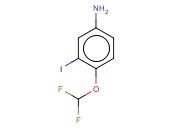 4-(DIFLUOROMETHOXY)-<span class='lighter'>3-IODOANILINE</span>