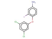 4-(3,5-DICHLOROPHENOXY)-<span class='lighter'>3-IODOANILINE</span>
