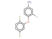 4-(2,5-DIFLUOROPHENOXY)-<span class='lighter'>3-IODOANILINE</span>