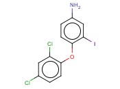 4-(2,4-DICHLOROPHENOXY)-<span class='lighter'>3-IODOANILINE</span>