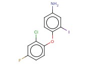 4-(2-CHLORO-4-FLUOROPHENOXY)-<span class='lighter'>3-IODOANILINE</span>