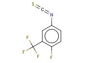 4-氟-3-(三氟甲基)苯基<span class='lighter'>异</span><span class='lighter'>硫</span>代<span class='lighter'>氰酸</span><span class='lighter'>酯</span>