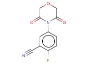 5-(3,5-DIOXOMORPHOLIN-4-YL)-<span class='lighter'>2-FLUOROBENZONITRILE</span>
