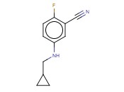 5-[(CYCLOPROPYLMETHYL)AMINO]-<span class='lighter'>2-FLUOROBENZONITRILE</span>