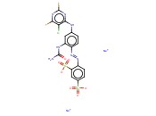 4-[[2-[(<span class='lighter'>氨基</span>羰基)<span class='lighter'>氨基</span>]-4-[(5-氯-2,6-二氟-4-<span class='lighter'>嘧啶</span>基)<span class='lighter'>氨基</span>]苯基]偶氮]-1,3-苯二磺酸钠盐