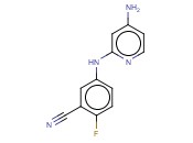 5-[(4-AMINOPYRIDIN-2-YL)AMINO]-<span class='lighter'>2-FLUOROBENZONITRILE</span>