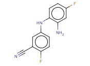 5-[(2-AMINO-4-FLUOROPHENYL)AMINO]-<span class='lighter'>2-FLUOROBENZONITRILE</span>