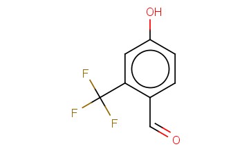 4-<span class='lighter'>羟基</span>-2-三氟<span class='lighter'>甲基</span><span class='lighter'>苯</span><span class='lighter'>甲醛</span>