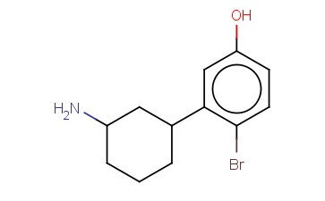 3-(3-AMINOCYCLOHEXYL)-4-<span class='lighter'>BROMOPHENOL</span>