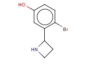 3-(AZETIDIN-2-YL)-4-<span class='lighter'>BROMOPHENOL</span>