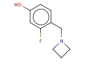 4-(AZETIDIN-1-<span class='lighter'>YLMETHYL</span>)-3-FLUOROPHENOL