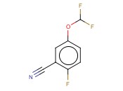 5-(DIFLUOROMETHOXY)-<span class='lighter'>2-FLUOROBENZONITRILE</span>