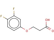 3-(<span class='lighter'>3,4</span>-DIFLUOROPHENOXY)PROPANOIC ACID