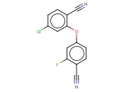 4-(5-CHLORO-2-CYANOPHENOXY)-<span class='lighter'>2-FLUOROBENZONITRILE</span>