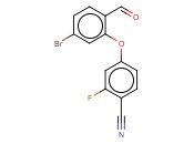 4-(5-BROMO-2-FORMYLPHENOXY)-<span class='lighter'>2-FLUOROBENZONITRILE</span>