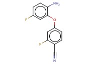 4-(2-AMINO-5-FLUOROPHENOXY)-<span class='lighter'>2-FLUOROBENZONITRILE</span>