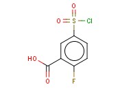5-(<span class='lighter'>氯</span><span class='lighter'>磺</span><span class='lighter'>酰</span>基)-2-氟<span class='lighter'>苯甲酸</span>