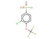 3-CHLORO-4-(TRIFLUOROMETHOXY)BENZENESULFONYL <span class='lighter'>CHLORIDE</span>