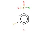 4-<span class='lighter'>溴</span>-3-氟<span class='lighter'>苯</span><span class='lighter'>磺</span><span class='lighter'>酰</span>基<span class='lighter'>氯</span>