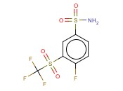 3-(<span class='lighter'>三</span><span class='lighter'>氟</span><span class='lighter'>甲</span>磺<span class='lighter'>酰</span>基)-4-<span class='lighter'>氟</span><span class='lighter'>苯</span>磺酰胺